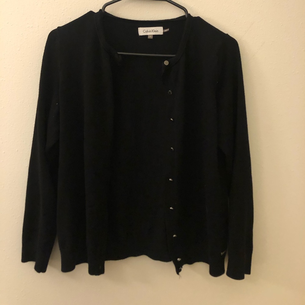 Calvin Klein Black Cardigan